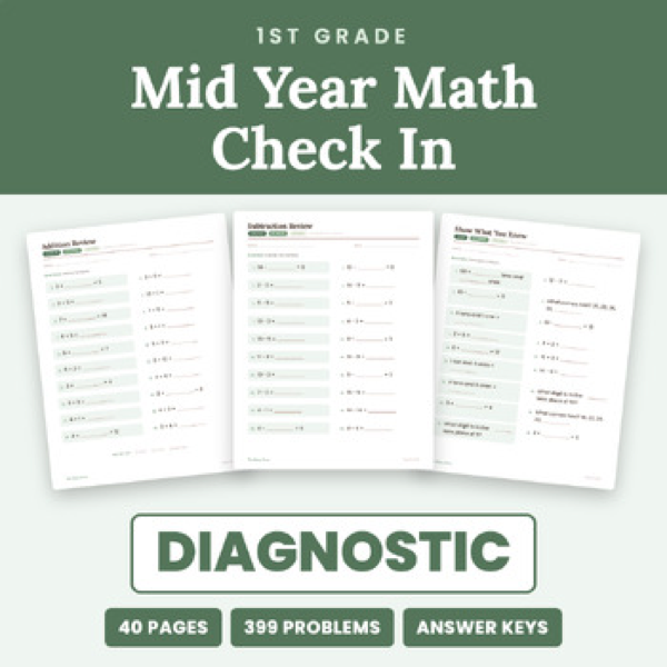 Cover of Mid Year Math Check In